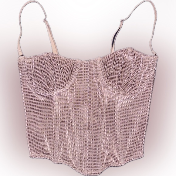 Urban Outfitters Out From Under Velvet Corset - Picture 5 of 7